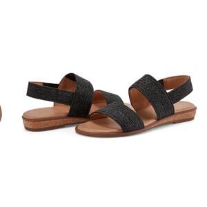 Easy Spirit Lana 2 Black Sandals Size 10 New in Box - never worn or tried on